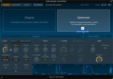 q sampler|logic sampler for mac.